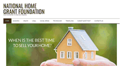 Desktop Screenshot of nationalhomegrantfoundation.com